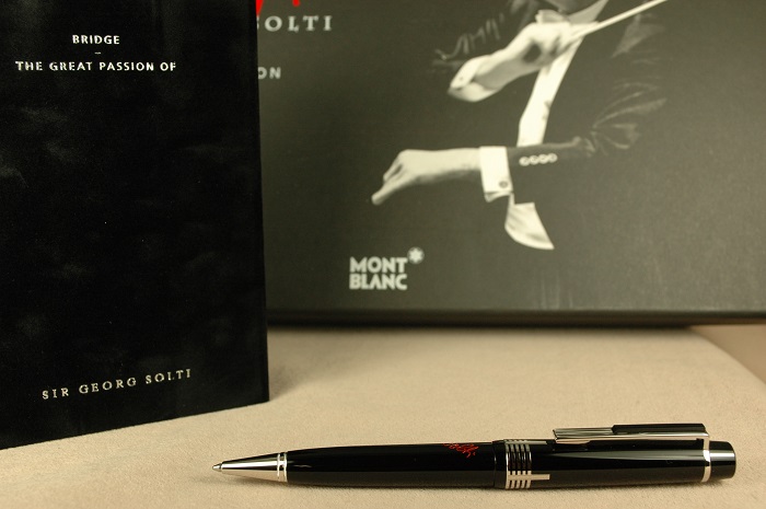 Pre-Owned Pens: 2001: Mont Blanc: Georg Solti Limited Edition